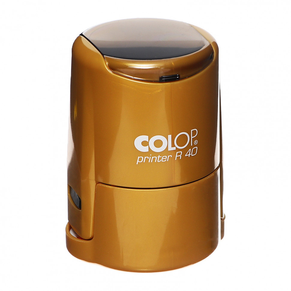 Colop Printer R40 оснастка для печатей, диам. 41.5 мм, цвет БРОНЗА фото 1 &mdash; Печати-тут.рф