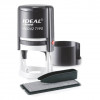 Печать самонаборная Trodat Ideal 46042/DB R1.5 диам. 42 мм, 1.5 круга, черный корпус, касса в комплекте фото 3 &mdash; Печати-тут.рф