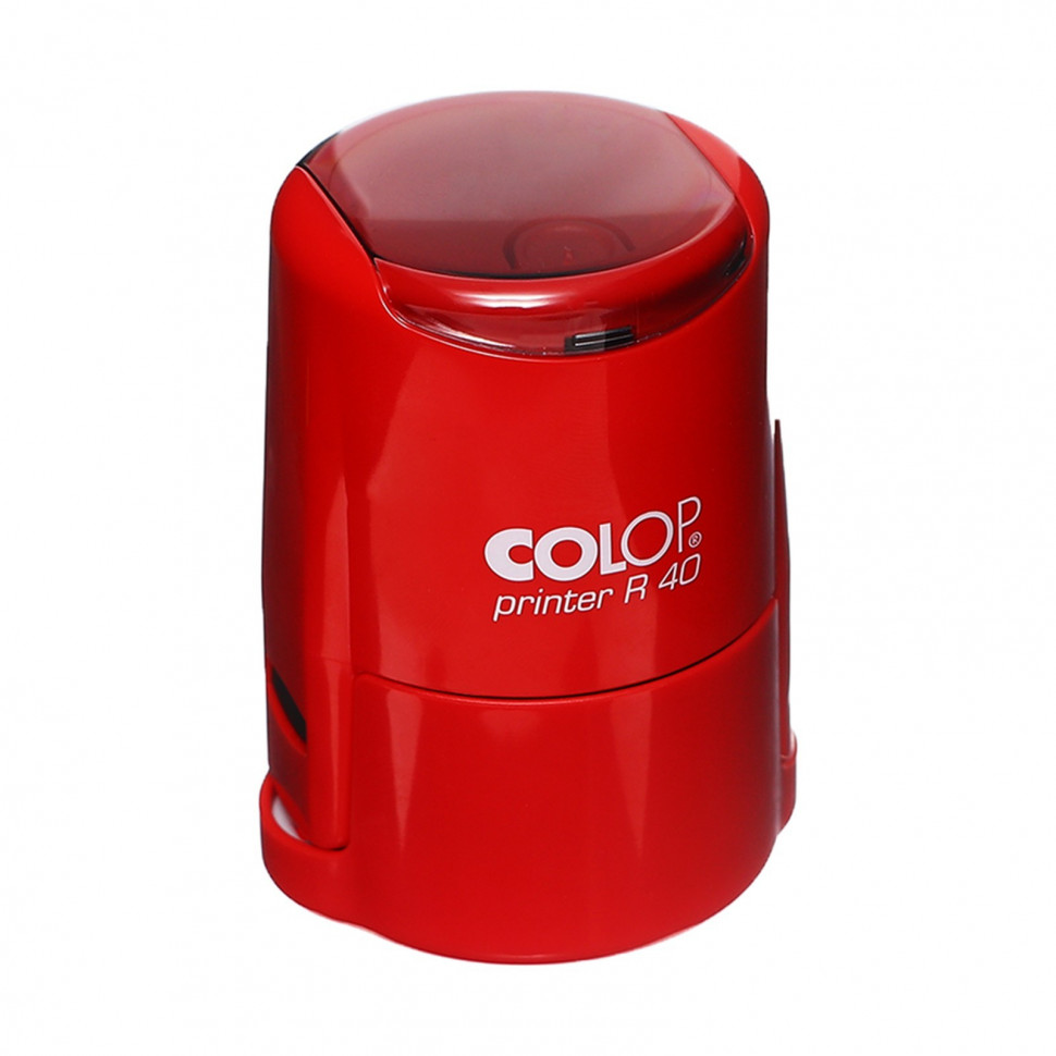 Colop Printer R40 оснастка для печатей, диам. 41.5 мм, цвет КРАСНЫЙ фото 1 &mdash; Печати-тут.рф